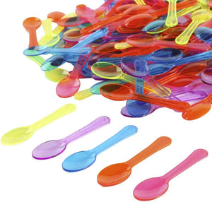 Colored Ice Cream Spoon 1000 Packs