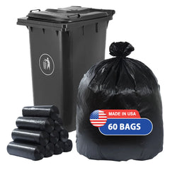 100 Pack Trash Bag (55-60 Gallons) 40x54inches