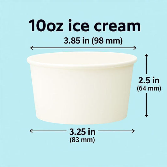 Paper Soup Containers – 1,000 Pack