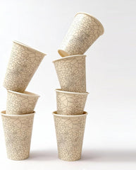 Printed Paper Coffee Cups – 100 Pack, 12–20 oz